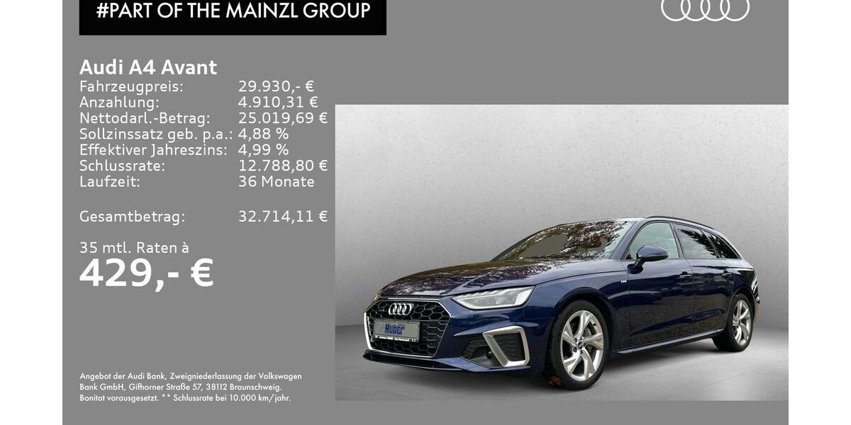 Audi A4 61.231 km 29.260 &euro; Bad Reichenhall 83435