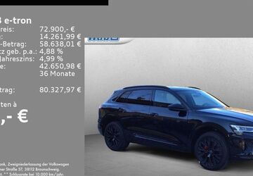 Audi Q8 e-tron 9.900 km 72.900 &euro; Bad Reichenhall 83435