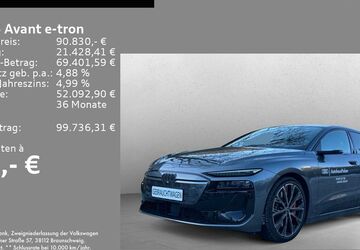 Audi S6 e-tron 18.070 km 90.830 &euro; Bad Reichenhall 83435