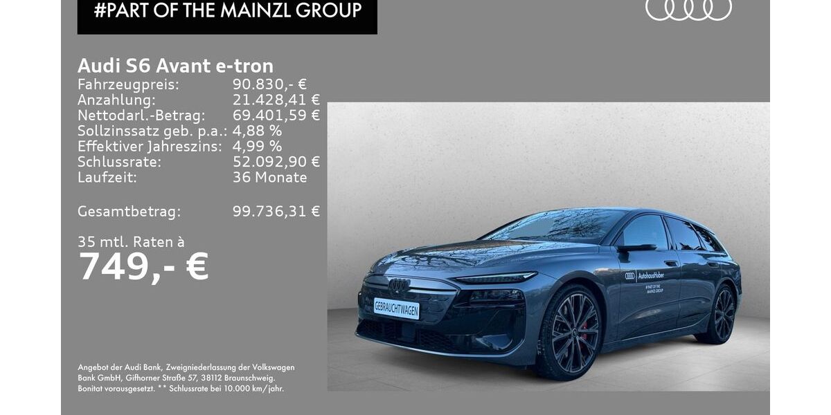 Audi S6 e-tron 18.070 km 90.830 &euro; Bad Reichenhall 83435