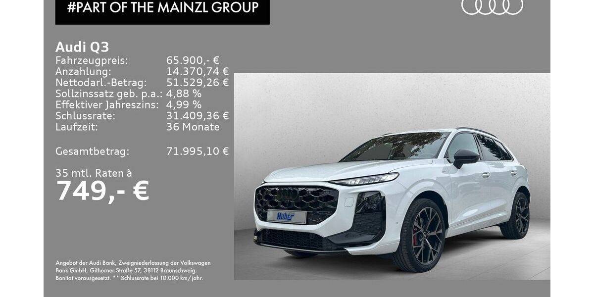 Audi Q3 9.900 km 65.900 &euro; Bad Reichenhall 83435