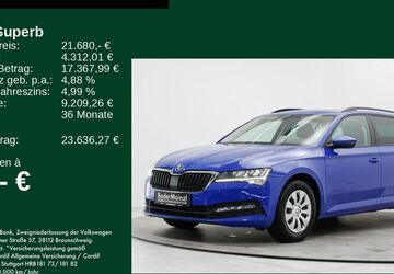 Skoda Superb 53.000 km 21.680 &euro; Bad Reichenhall 83435